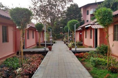 Ashram View of YogaPoint Where Yoga Teaching Training Is Conducted