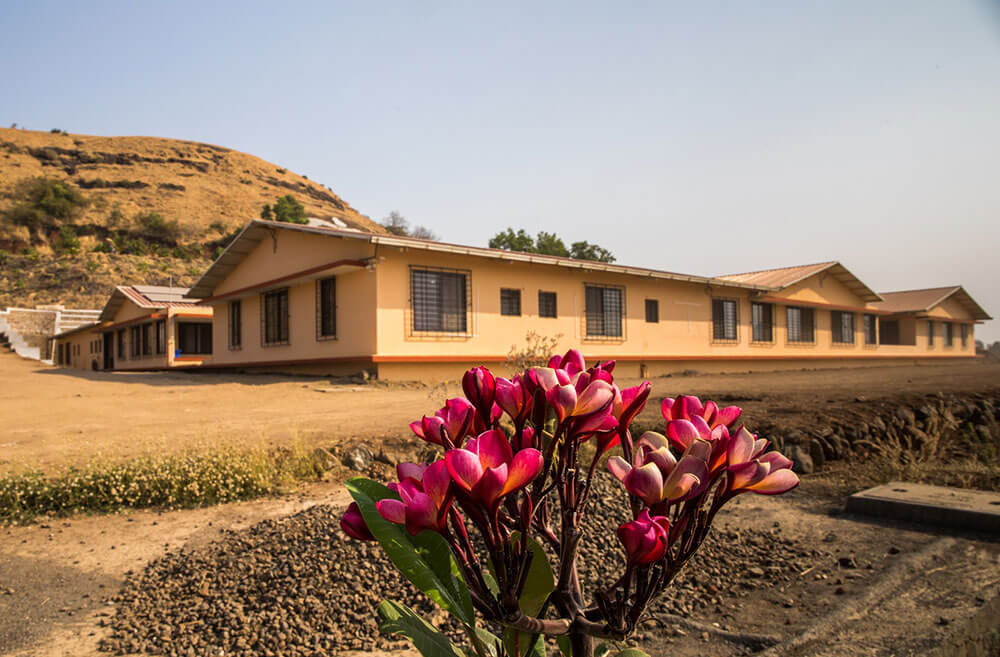 Swastik building side view 1